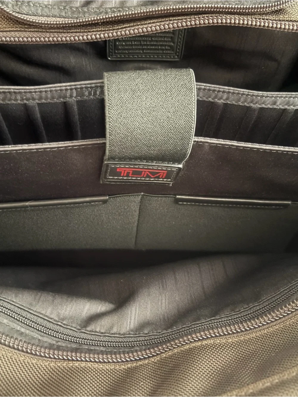 Tumi rolling briefcase